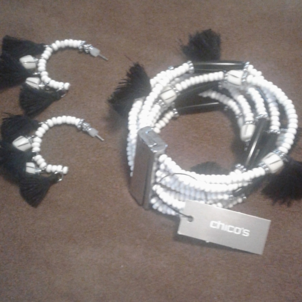Chicos bracelet & earrings
